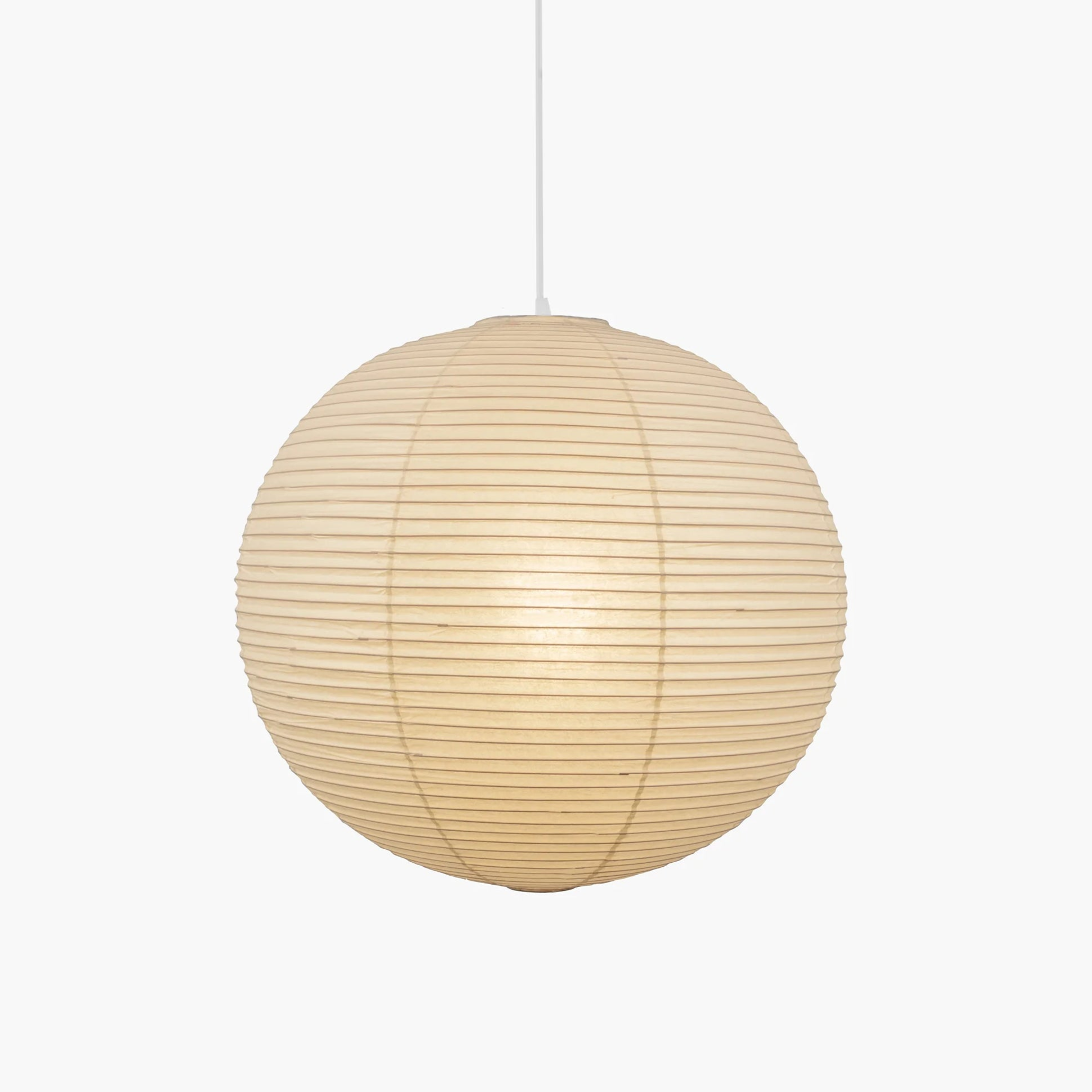 Globe Pendant Light - Round Paper Lantern - Stylish Hanging Lamp - Image 6