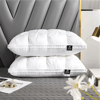 Goose Down Feather Cushion - Comfort Sleeping Pillow - 48 x 74 cm