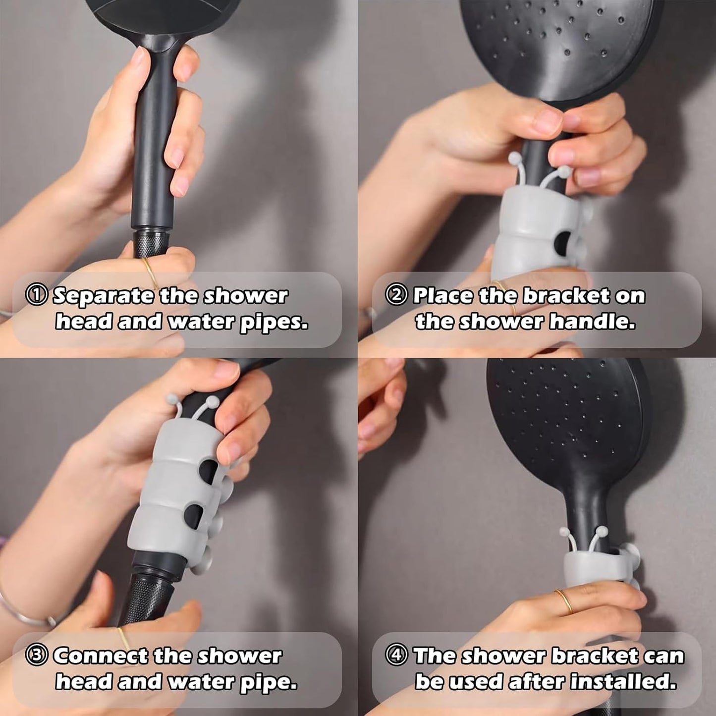 GripPro Shower Holder — Total Shower Control for Every Family Moment