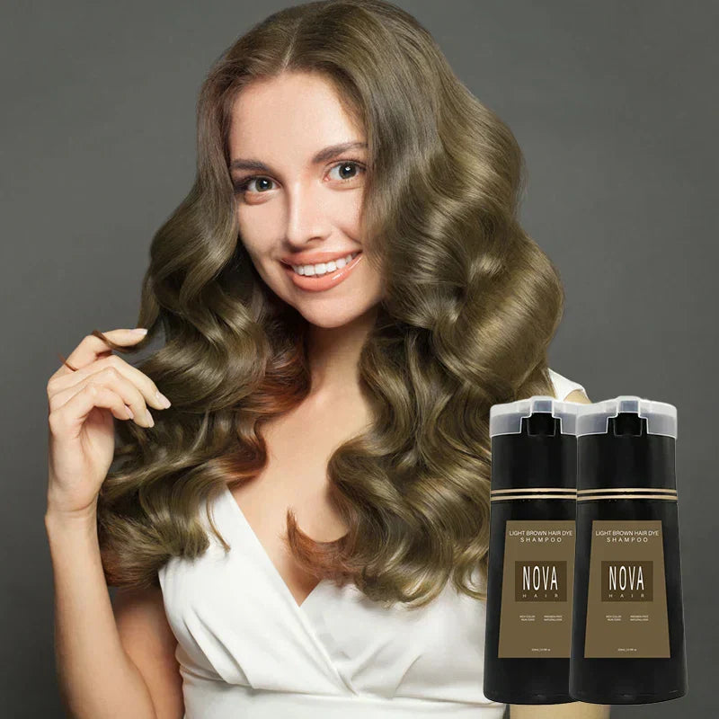 Hair Dye | Color Care Shampoo | Easy Grey Coverage | NovaTint