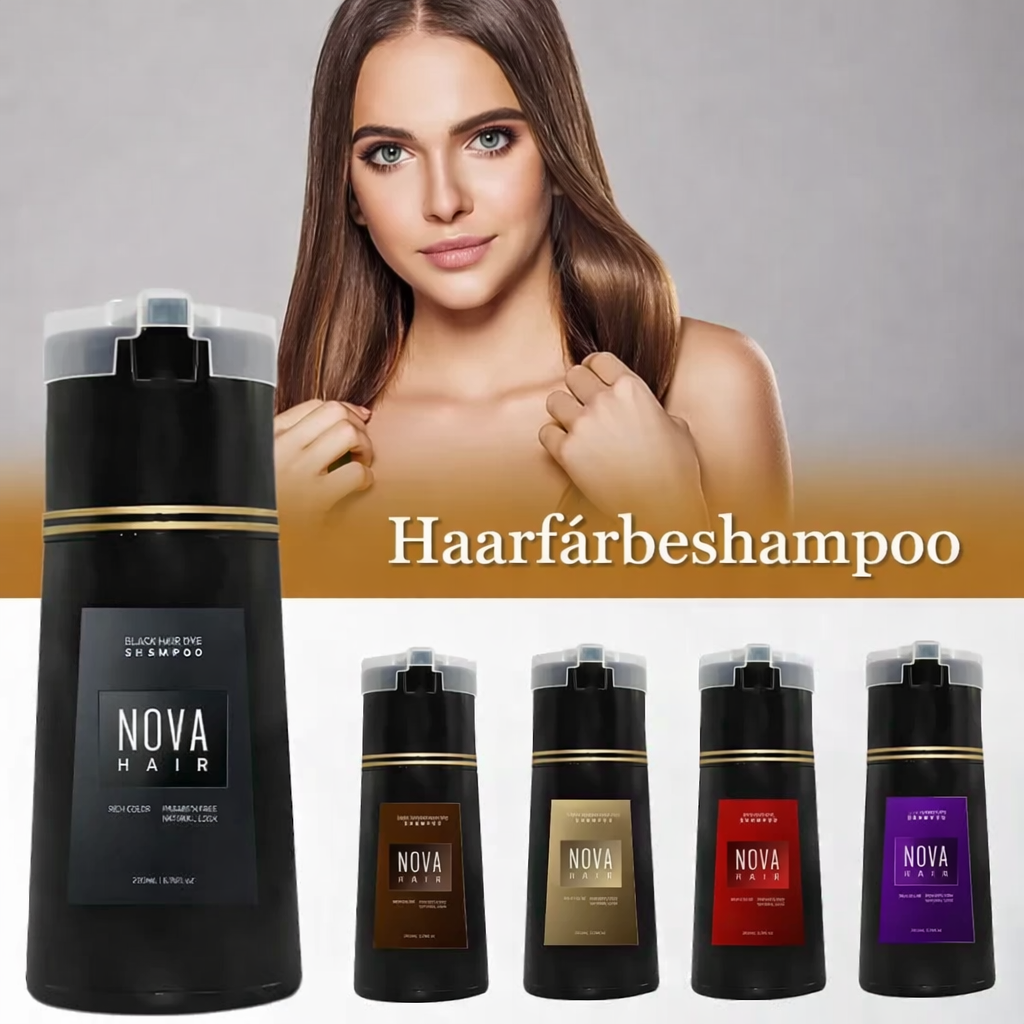 Hair Dye | Color Care Shampoo | Easy Grey Coverage | NovaTint
