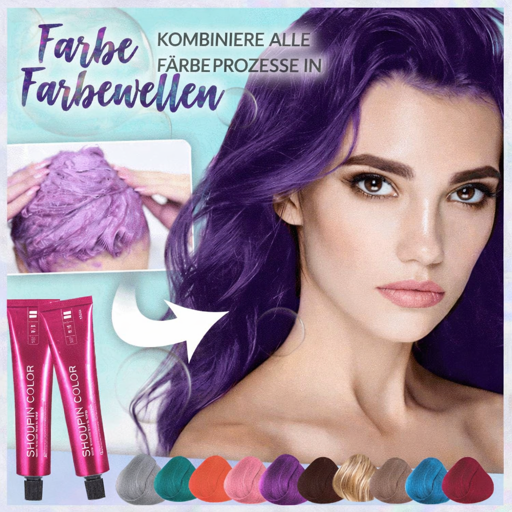 Hair Dye | Nourishing Color Cream without Bleaching | Shine and Moisture Care | ShineHair