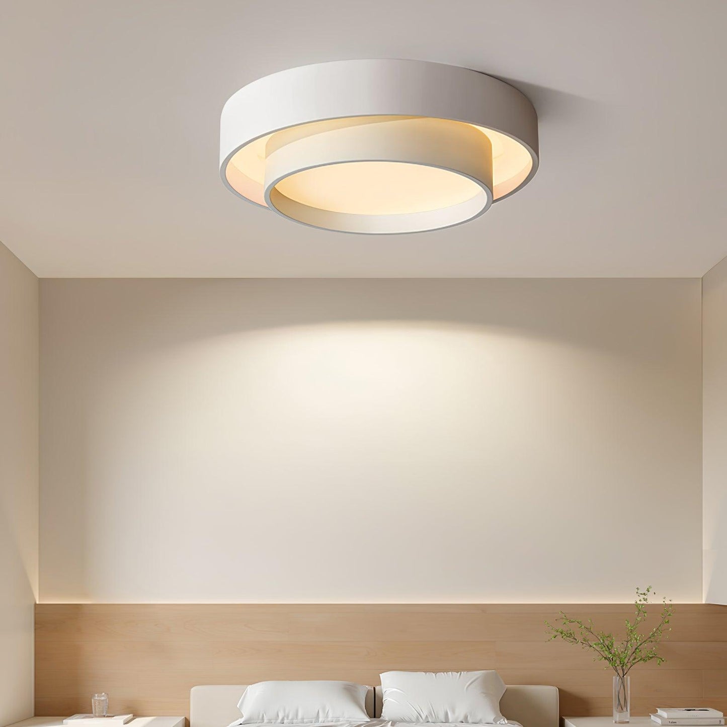 Halo LED Ceiling Lamp - Modern Round Fixture - Minimalist Design - Image 3