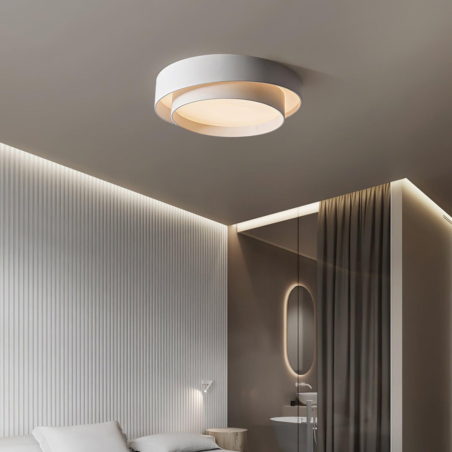 Halo LED Ceiling Lamp - Modern Round Fixture - Minimalist Design - Image 6