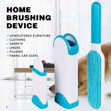 HandyBrush | Double-Sided Reusable Pet Hair Remover with Self-Cleaning Base