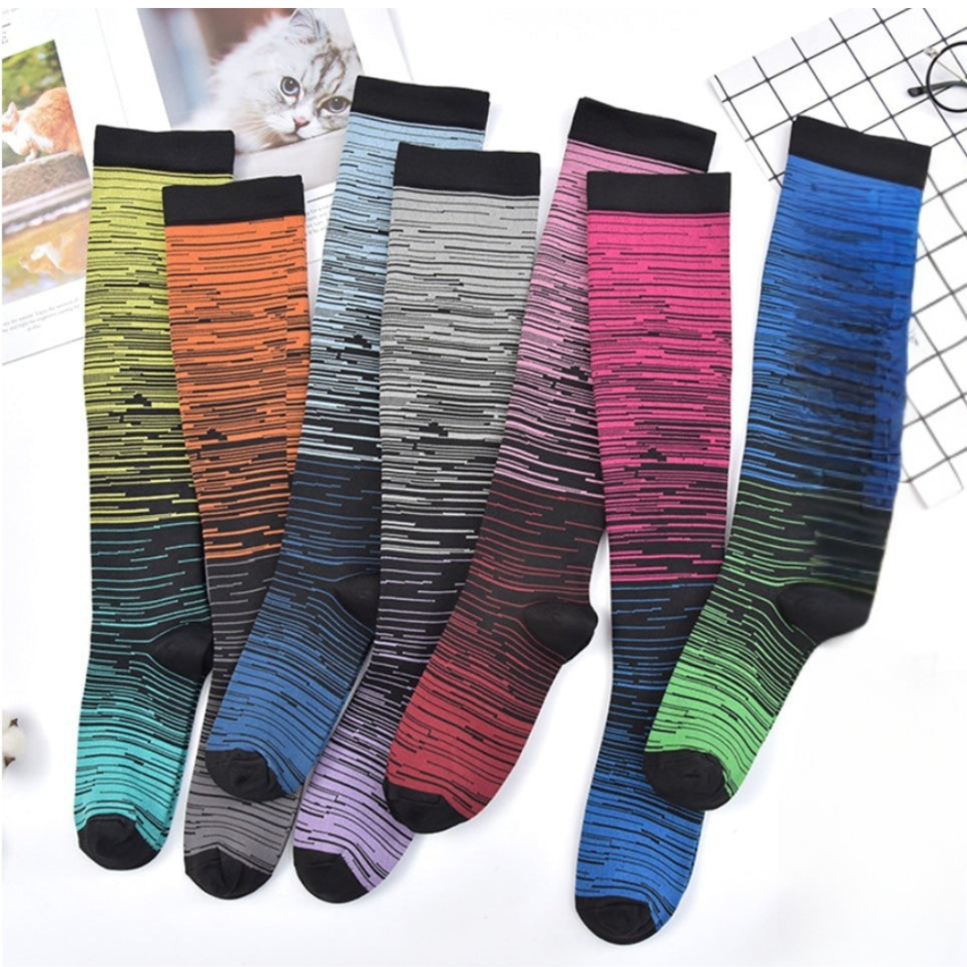 Happy FitnessSocks Compression Fitness Socks for Men and Women