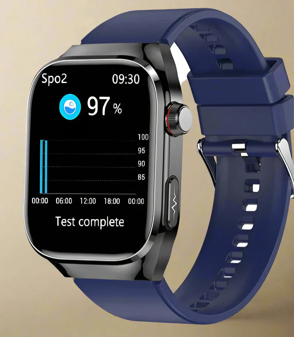 Health Smartwatch with ECG and 2.04 AMOLED Display – Monitor Heart Rate, Blood Sugar and More
