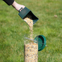 Heavy-Duty Squirrel-Proof Bird Feeder - Metal Design