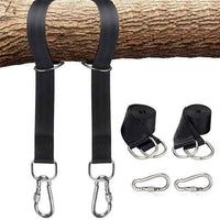 Heavy-Duty Tree Swing and Hammock Hanging Straps Kit