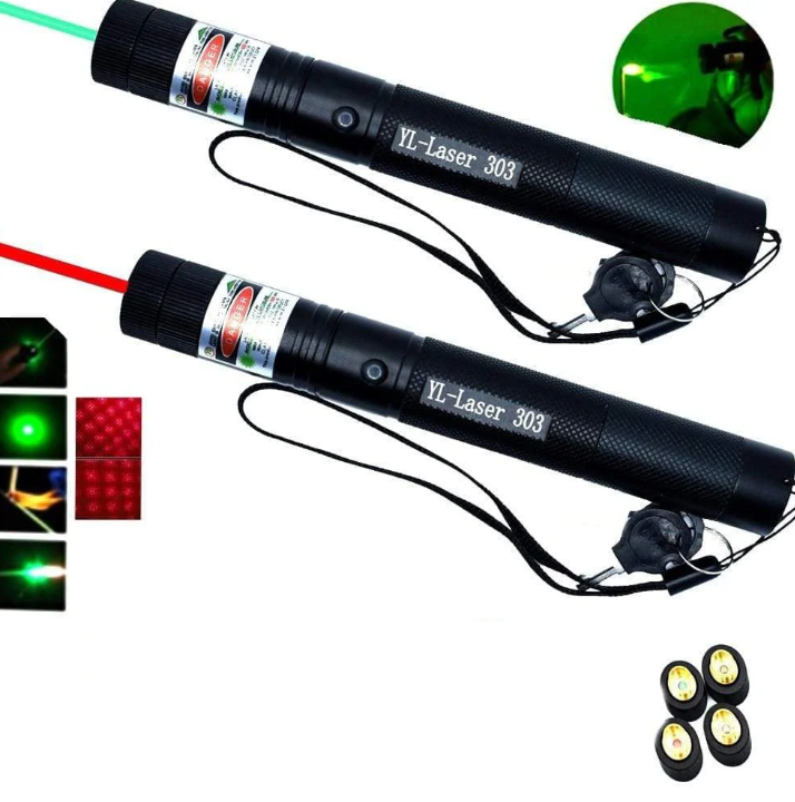 High-Intensity Portable Laser Pointer for Presentations & Outdoors