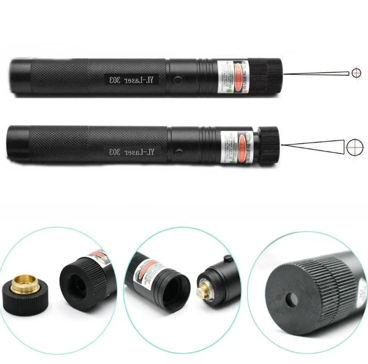 High-Intensity Portable Laser Pointer for Presentations & Outdoors