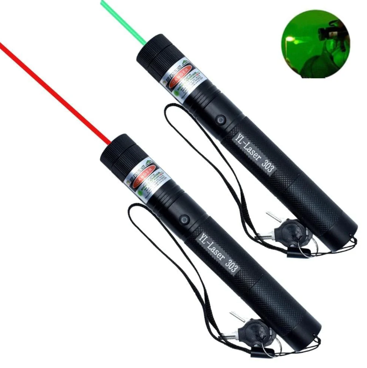 High-Intensity Portable Laser Pointer for Presentations & Outdoors
