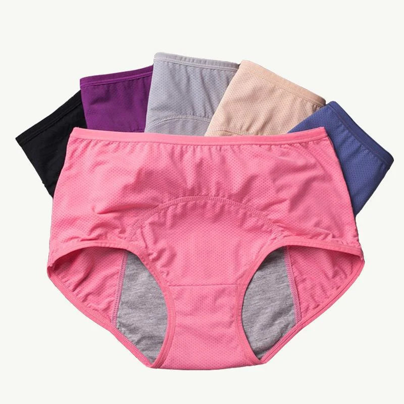 High-Waist Leak-Proof Panties - Maximum Protection