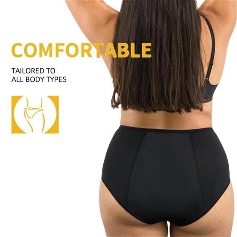 High-Waist Leak-Proof Panties - Maximum Protection
