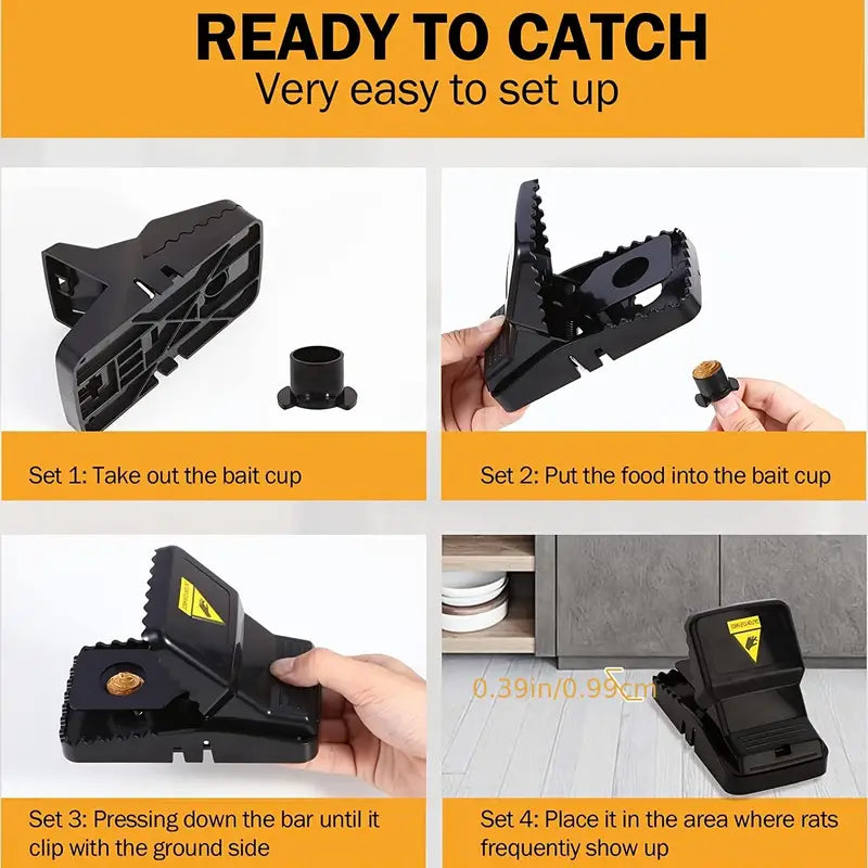Highly Sensitive Reusable Mouse and Rat Trap