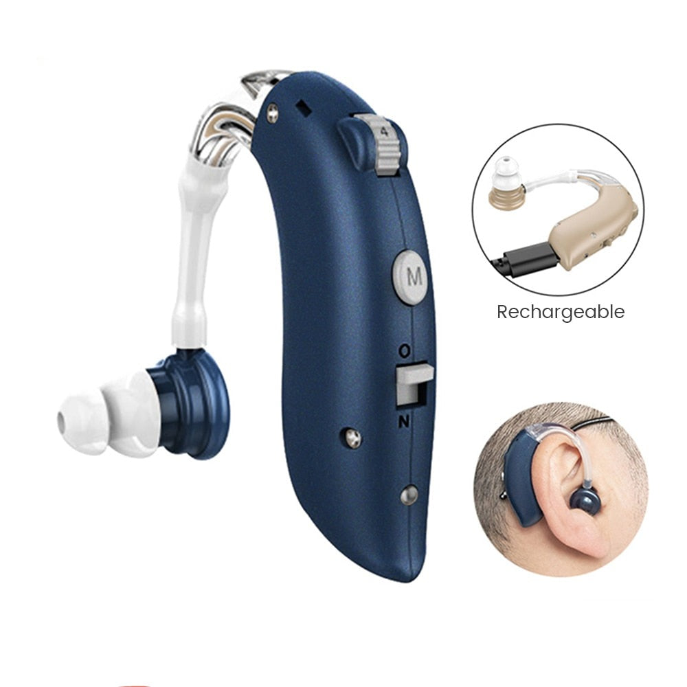 Unisex Rechargeable Hearing Aids – Invisible SoundPro