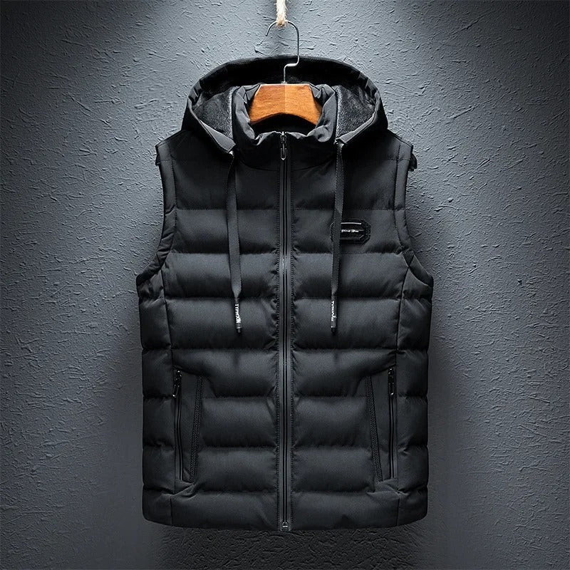 Hooded Puffer Vest