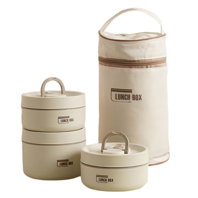 HotCarry Multi-Layer Insulated Lunch Box with Free Carry Bag