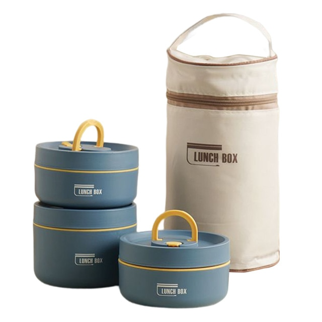 HotCarry Multi-Layer Insulated Lunch Box with Free Carry Bag