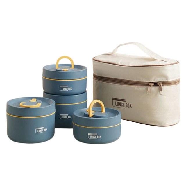 HotCarry Multi-Layer Insulated Lunch Box with Free Carry Bag