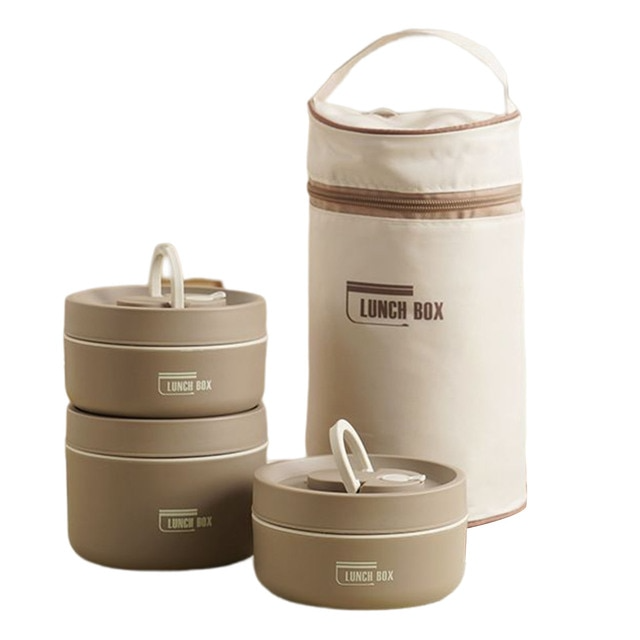 HotCarry Multi-Layer Insulated Lunch Box with Free Carry Bag