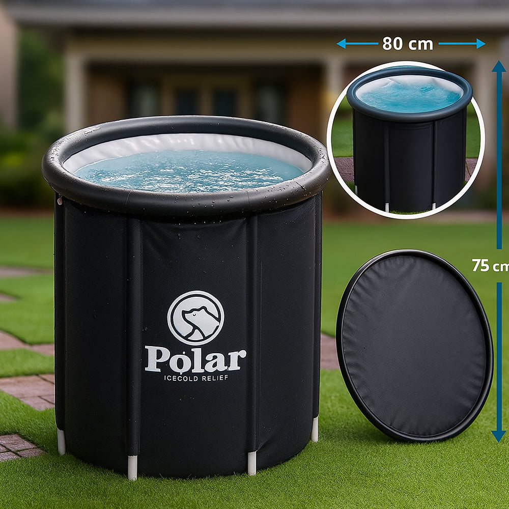 Ice Bath - Polar Recovery Deluxe Ø 80 cm with Thermal Lid
