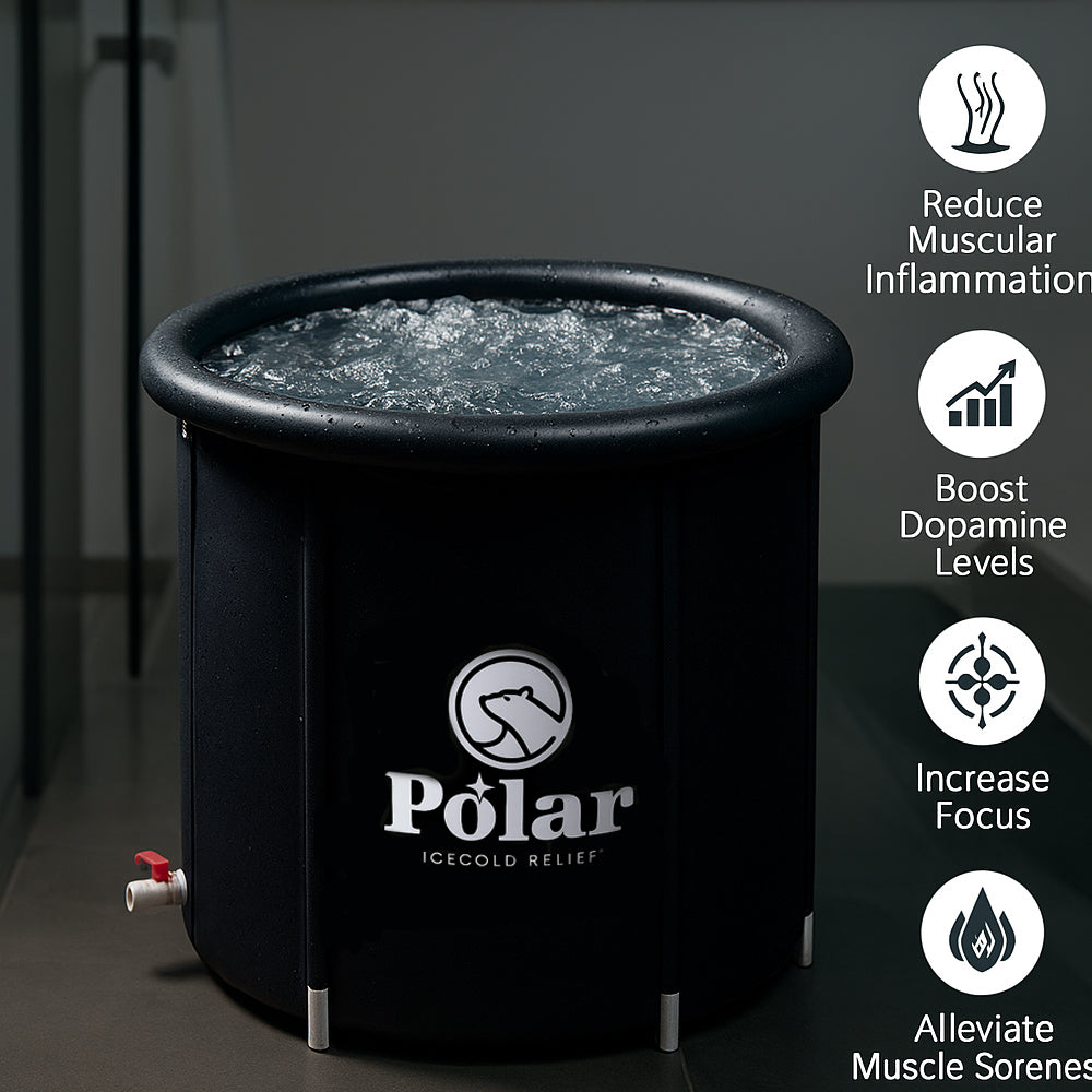 Ice Bath - Polar Recovery Deluxe Ø 80 cm with Thermal Lid