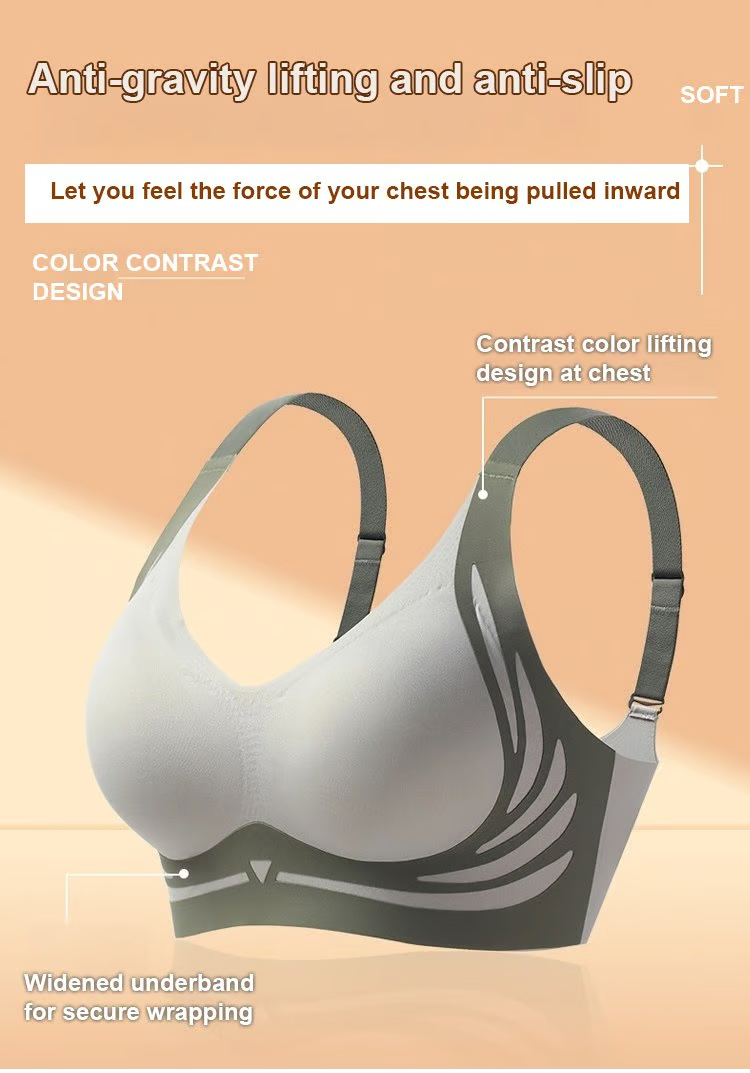 Icone SeamlessBra: Wireless Anti-Sagging Seamless Bra