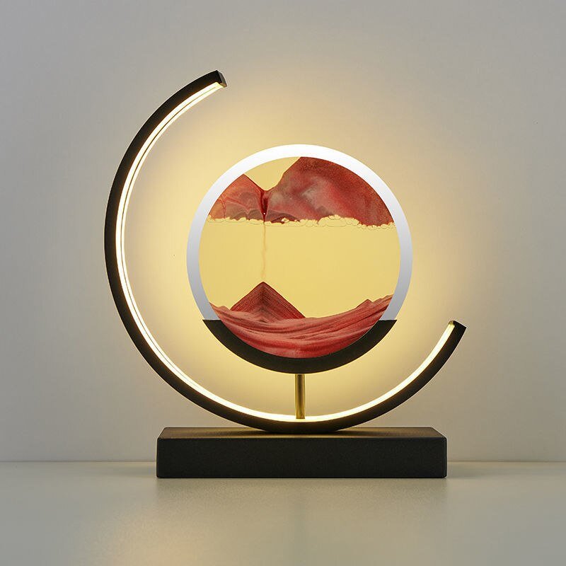 Illuminated Deep Sea Sand Art for Home Decor