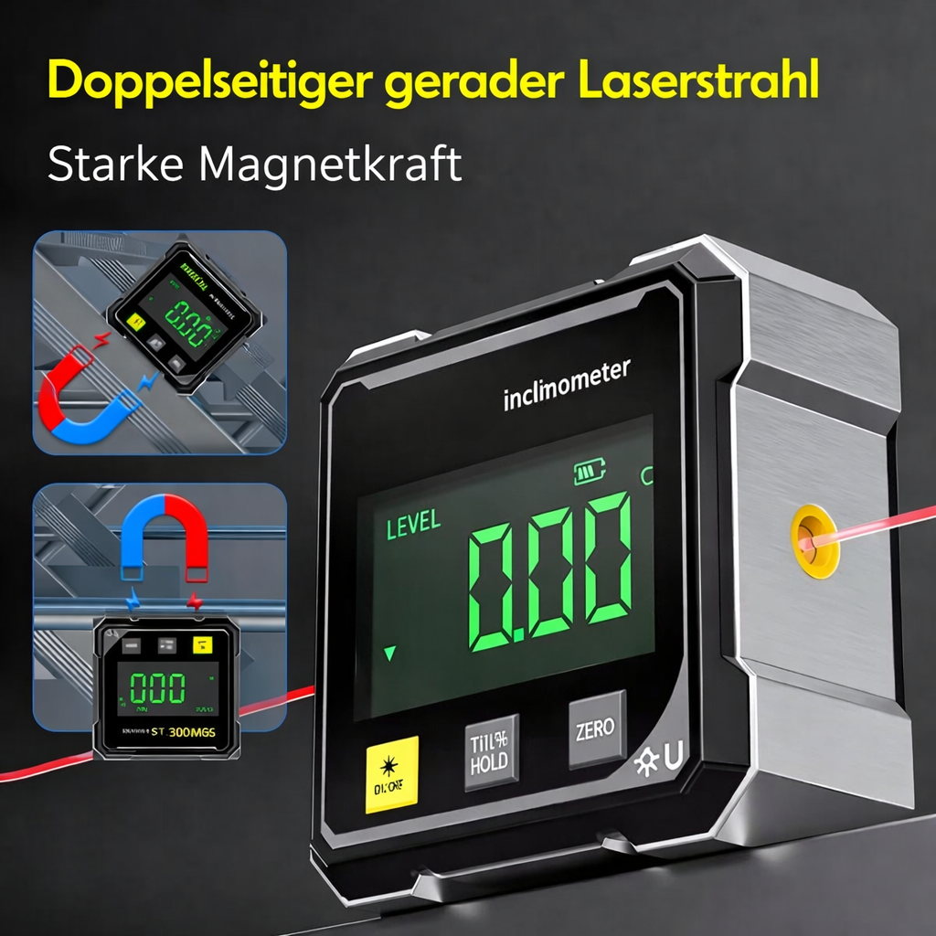 Inclinometer | Magnetic Precision Laser Level | Digital Inclinometer