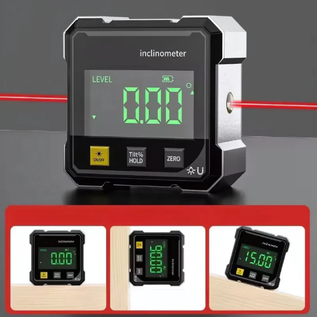 Inclinometer | Magnetic Precision Laser Level | Digital Inclinometer