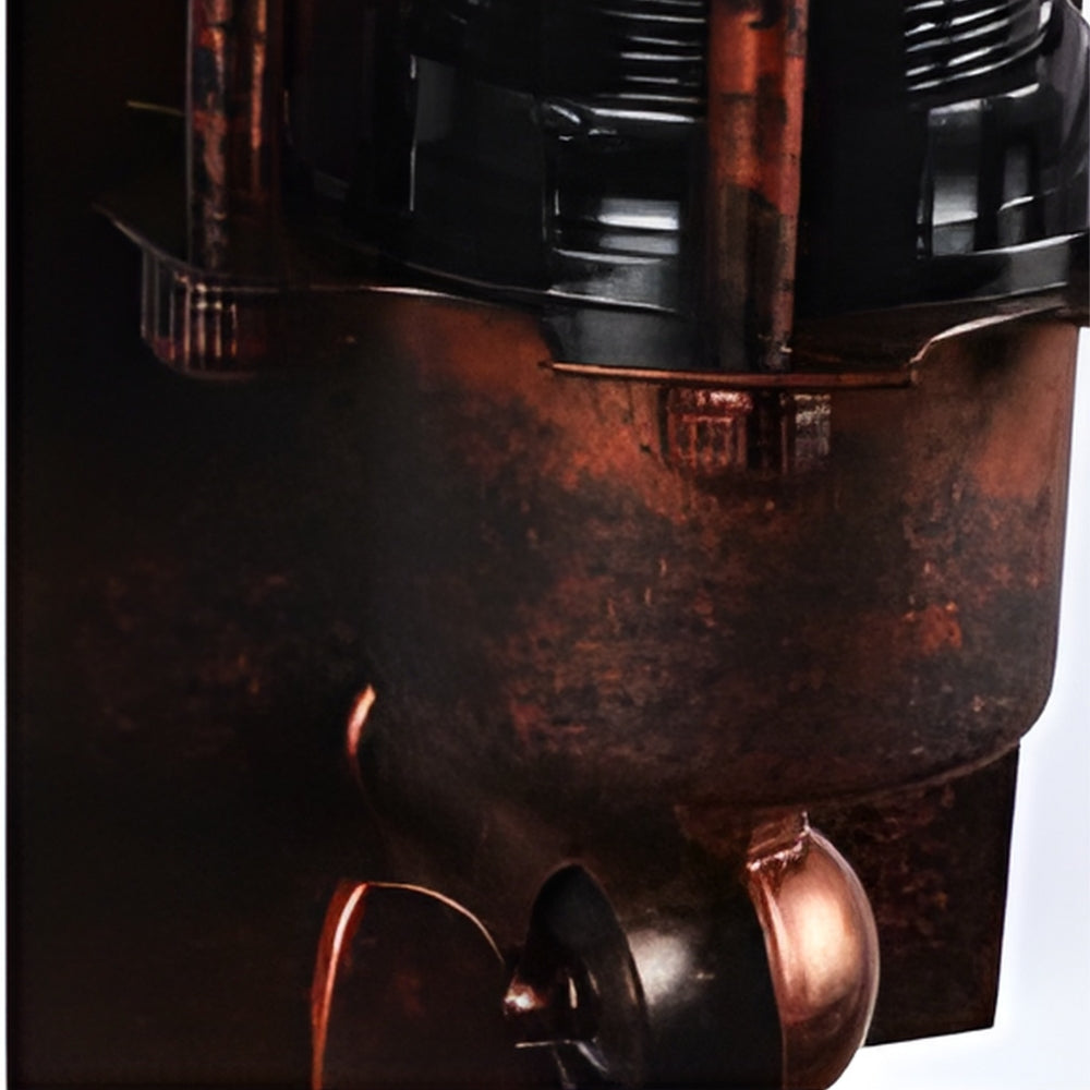 Industrial Style Wall Lamp - Vintage Inspired Lighting - Black Finish Wall Sconce - Image 5