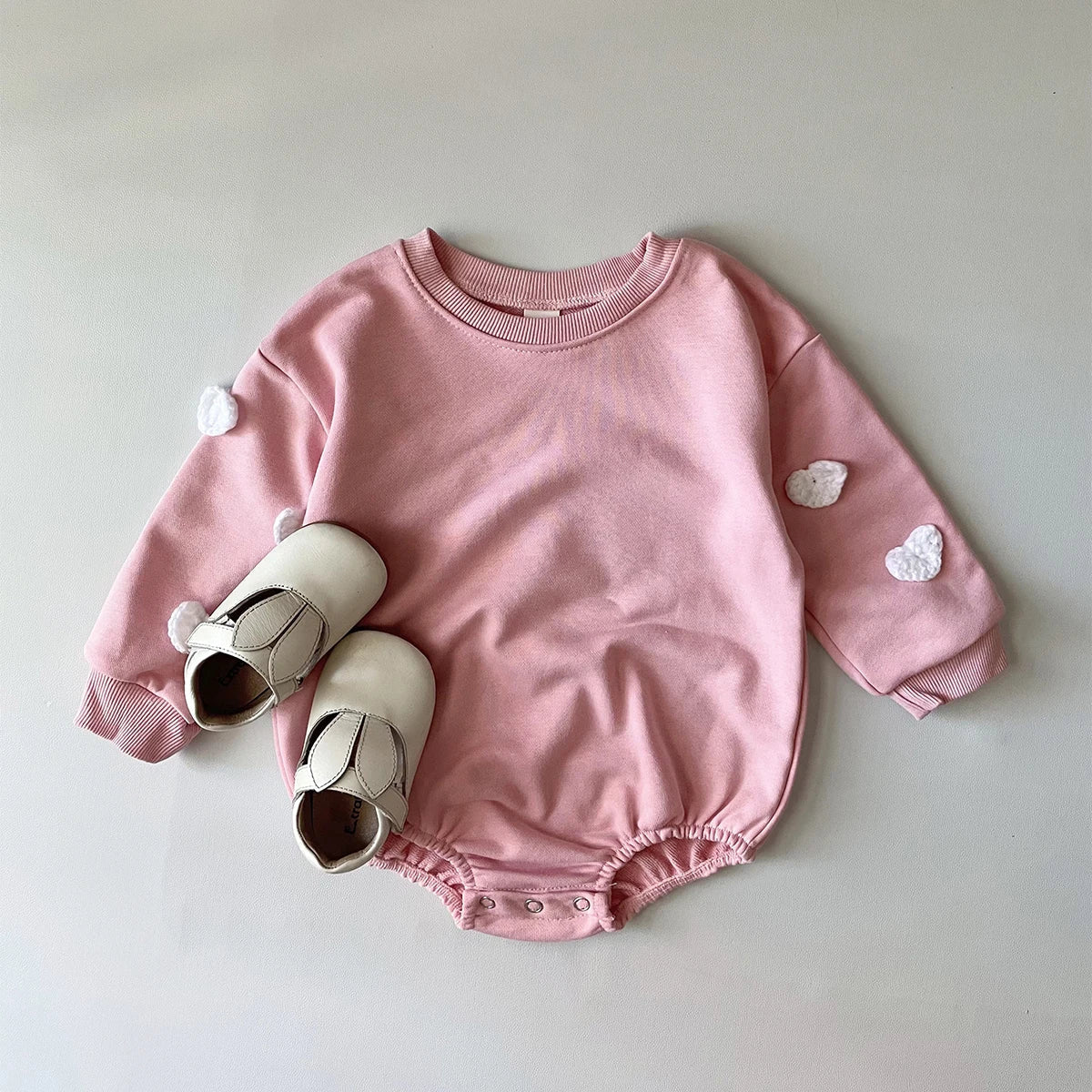 Infant Baby Cloud Print Romper Jumpsuit