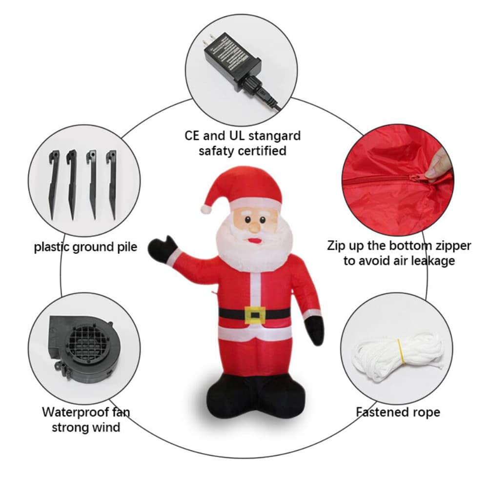 Inflatable Santa Claus 1.8 M / 2.4 M / 3.5 M or 5.0 Metre