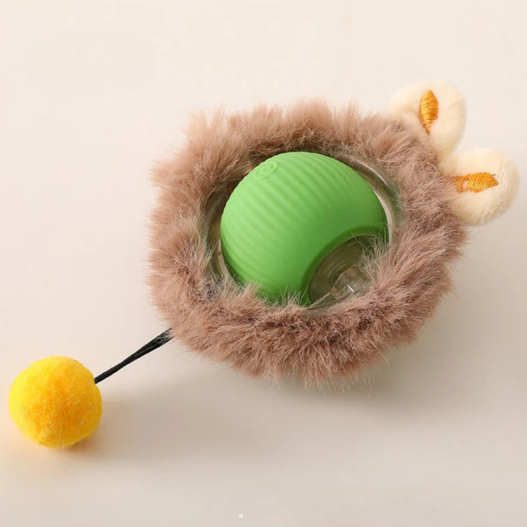 Interactive Play Ball with Tail for Dogs