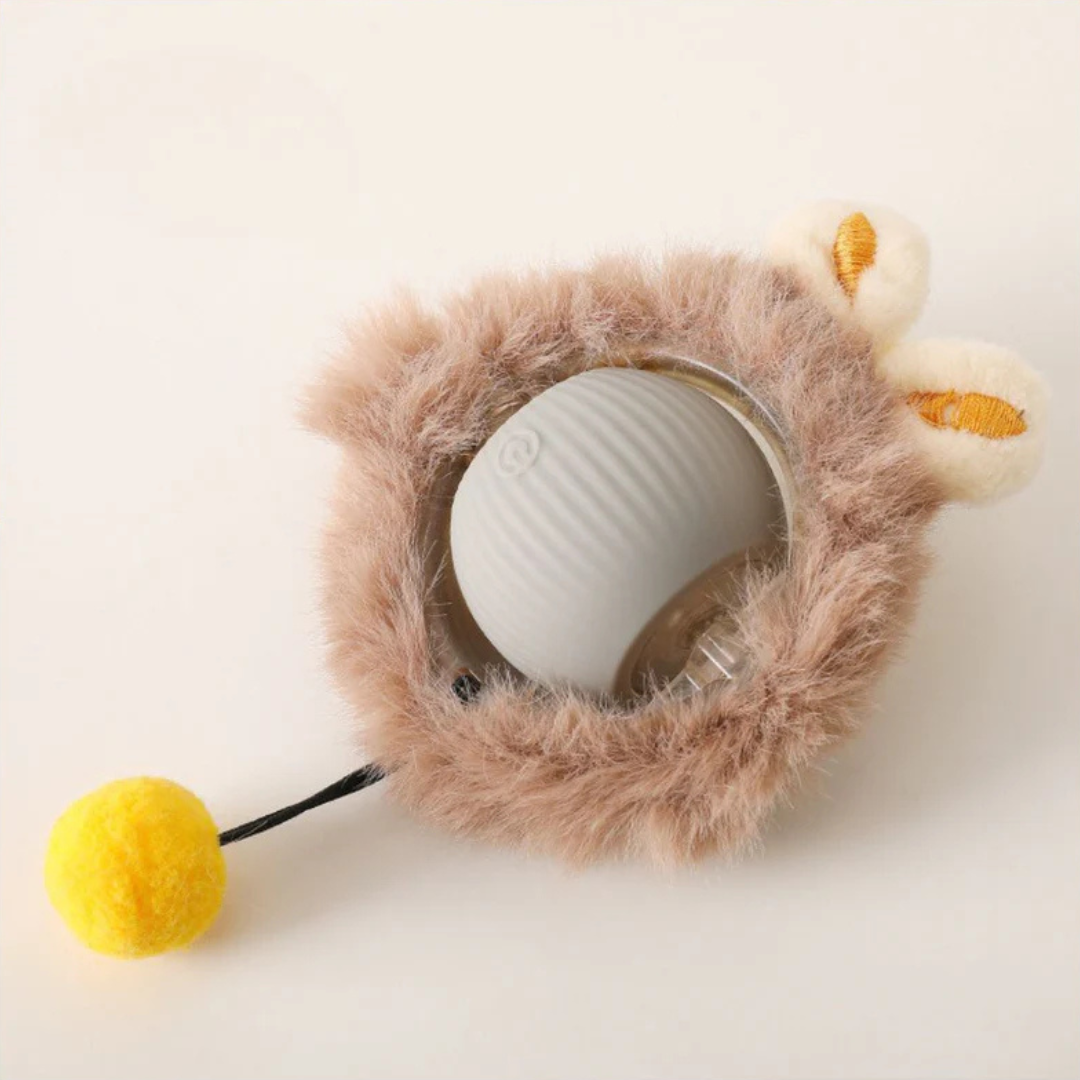 Interactive Play Ball with Tail for Dogs