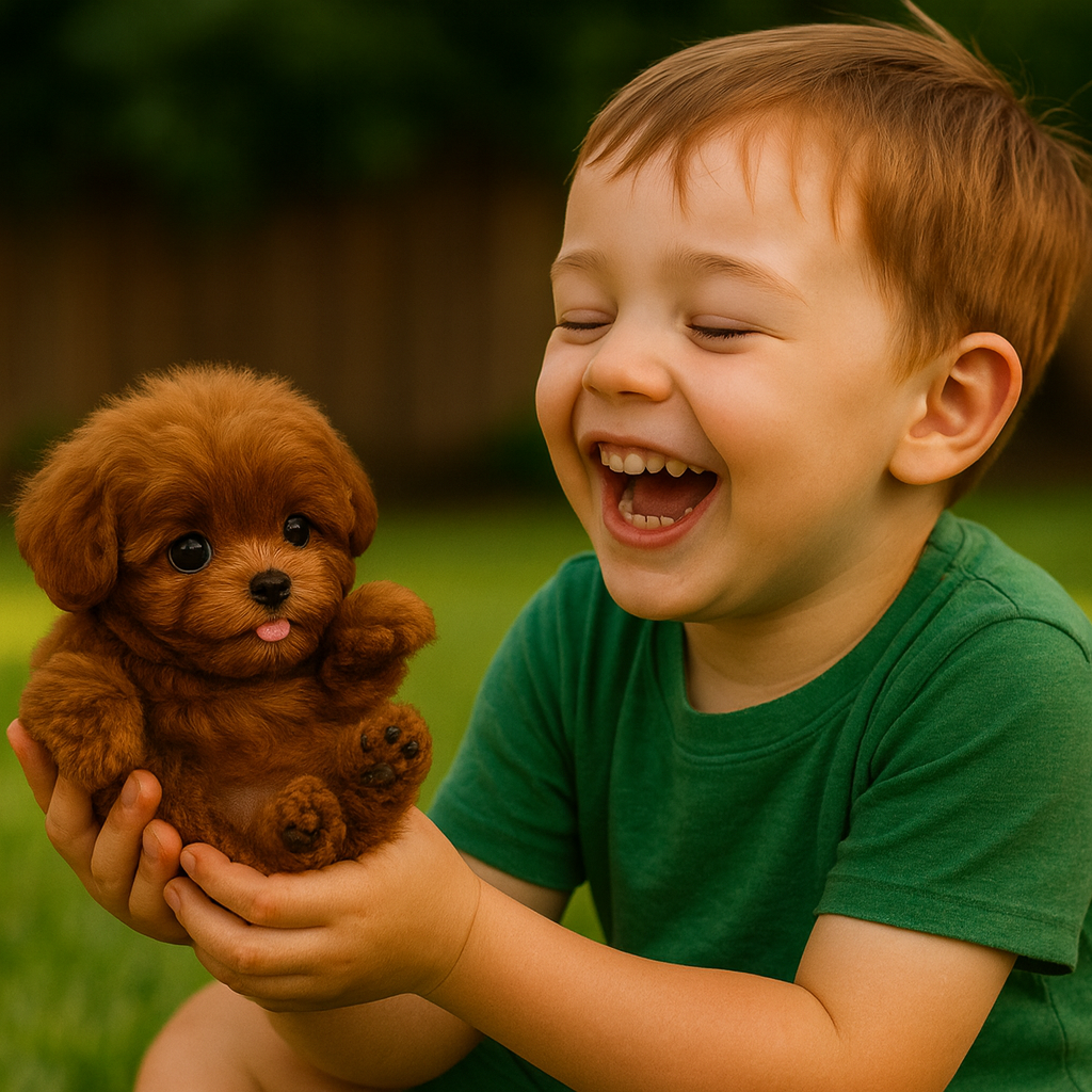 Interactive Plush Dog – Realistic Design with Movement Features – Ideal for Teaching Children Nurturing Skills