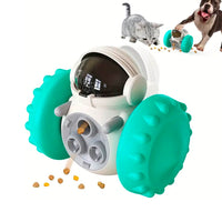Interactive Robot Treat Dispenser – Fun for Both Dogs and Cats!