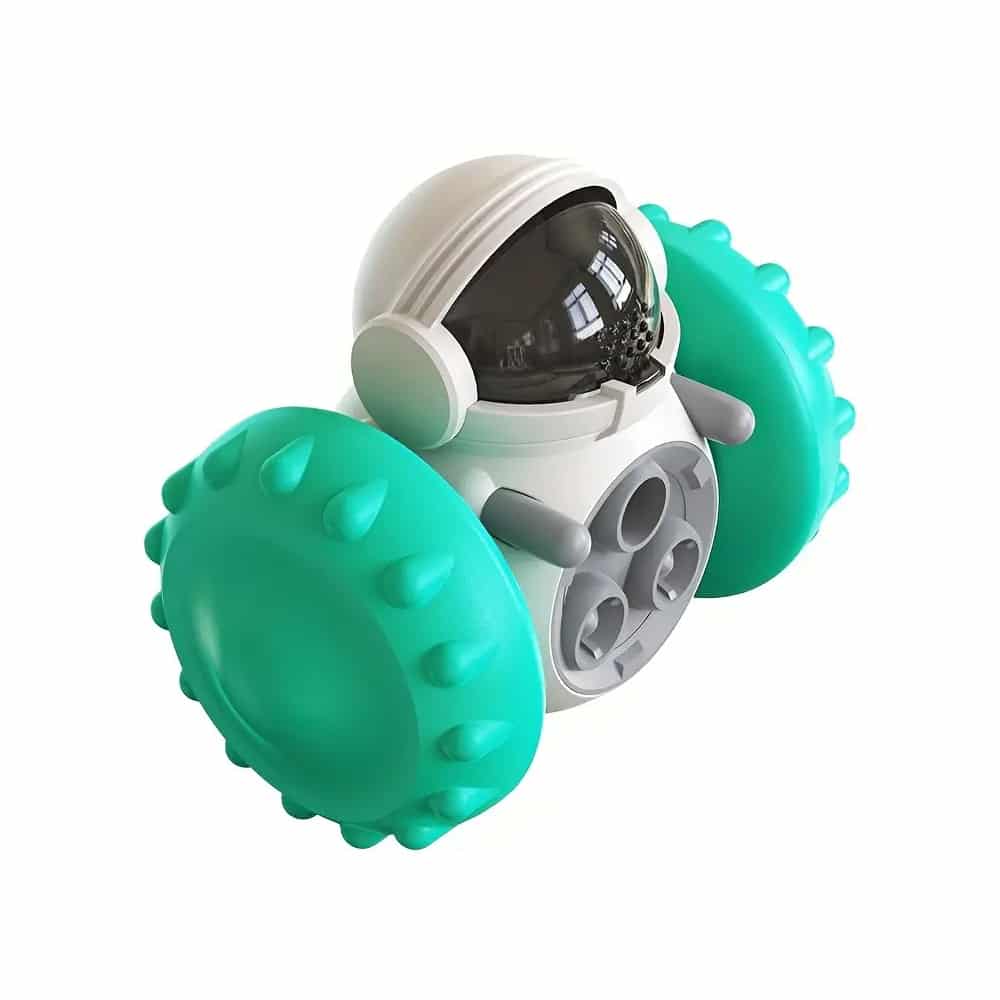 Interactive Robot Treat Dispenser – Fun for Both Dogs and Cats!