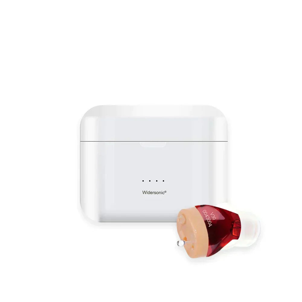 Invisible and Powerful V30 Hearing Aid