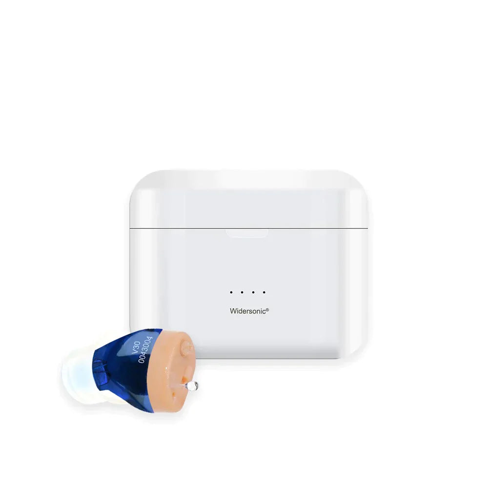 Invisible and Powerful V30 Hearing Aid