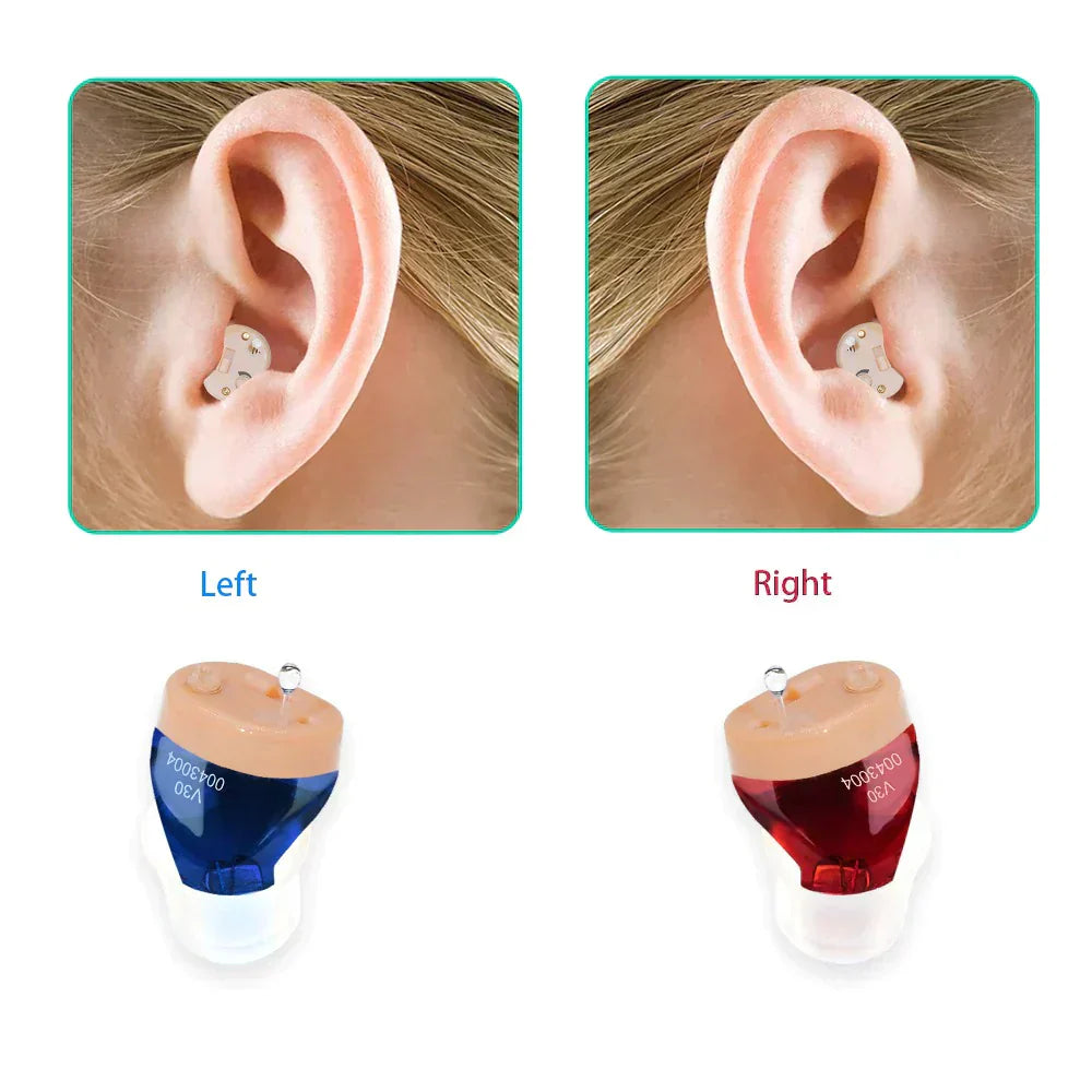 Invisible and Powerful V30 Hearing Aid