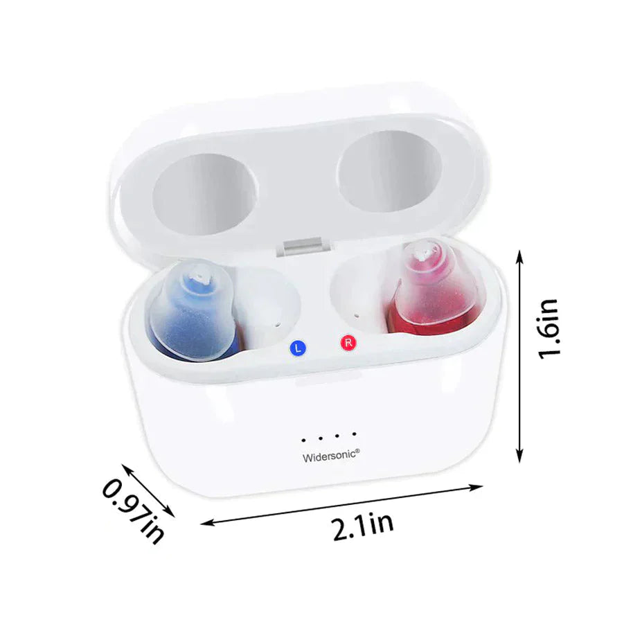 Invisible and Powerful V30 Hearing Aid
