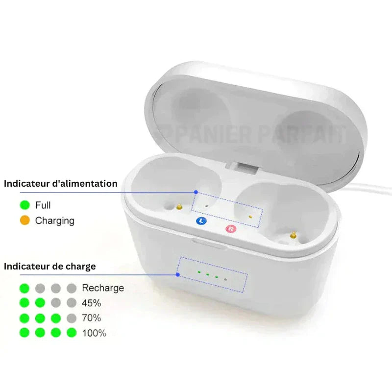 Invisible and Powerful V30 Hearing Aid