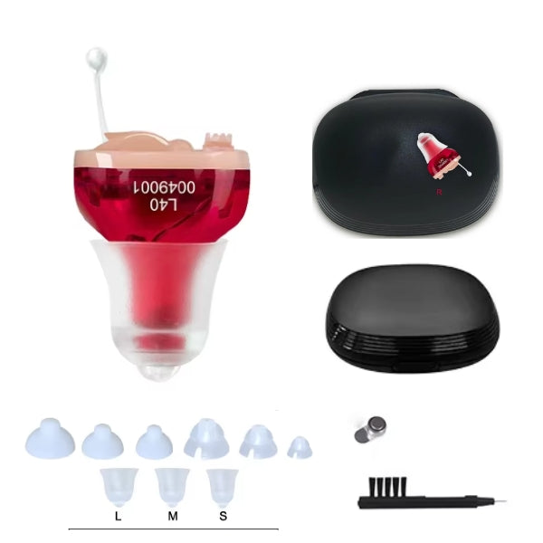Invisible Rechargeable Hearing Aids - Clear Sound | Discreet