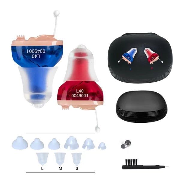 Invisible Rechargeable Hearing Aids - Clear Sound | Discreet