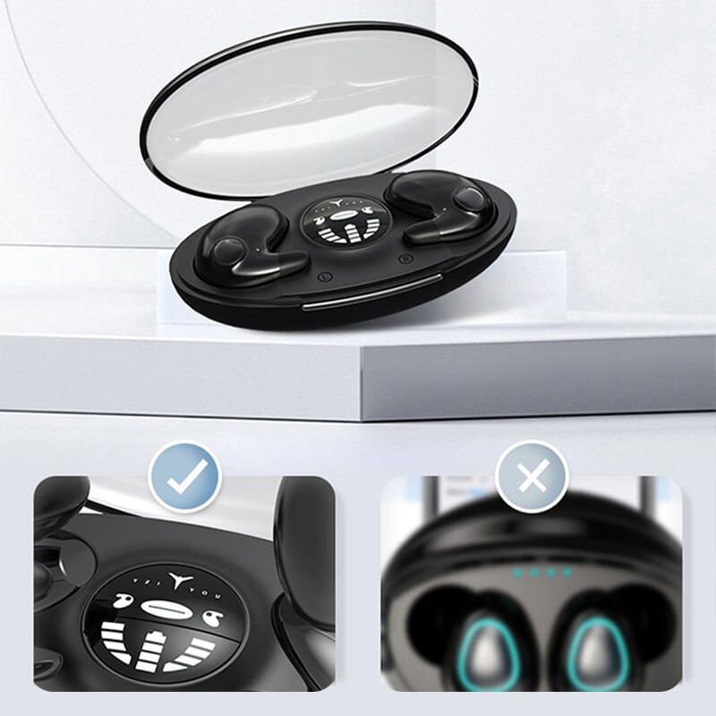 Invisible Wireless Sleep Headphones - IPX5 Waterproof - Bluetooth 5.3