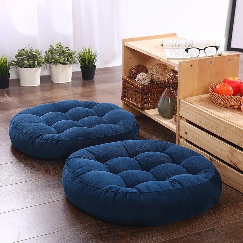 Japanese Futon-Style Floor Cushion with Thick PU Foam