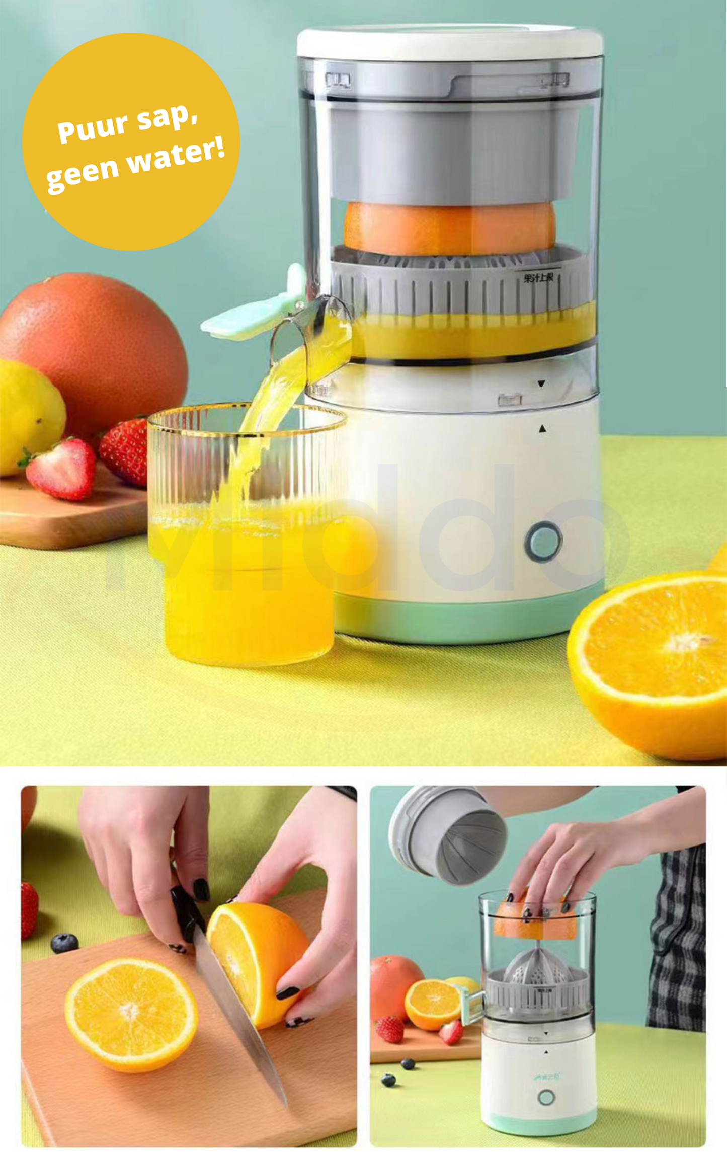 Juice-O-Matic: Enjoy Healthy Juices Quickly and Easily!