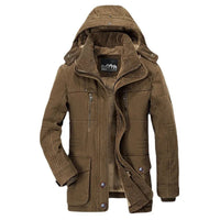 Julian Winter Parka | Long Cotton Winter Coat